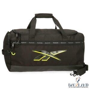 SAC DE SPORT REEBOK Berlin yellow black 55 cm