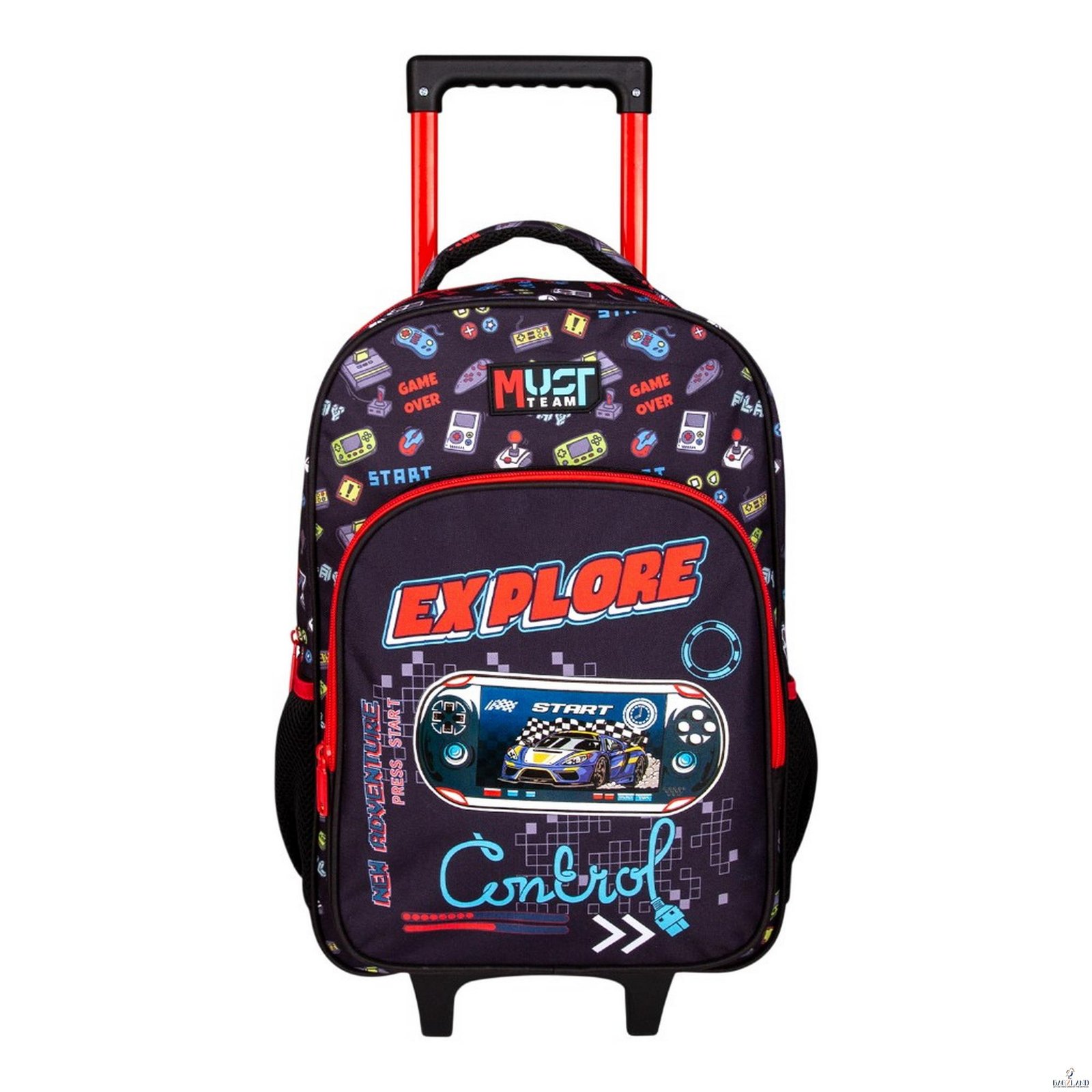 Pack Cartable a roulettes primaire Must EXPLORE 43cm 3 Pieces – Image 2