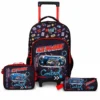 Pack Cartable a roulettes primaire Must EXPLORE 43cm 3 Pieces