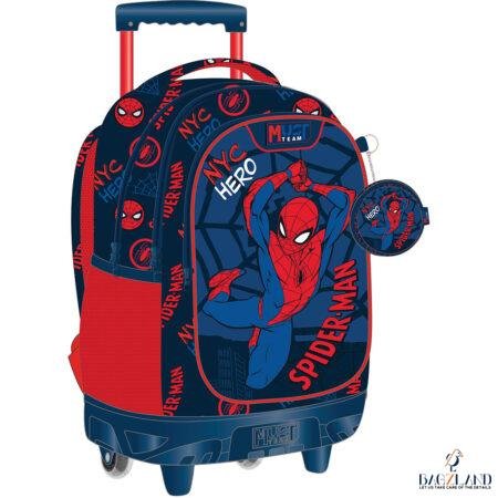 Cartable a roulettes MUST SPIDERMAN NYC 44 cm