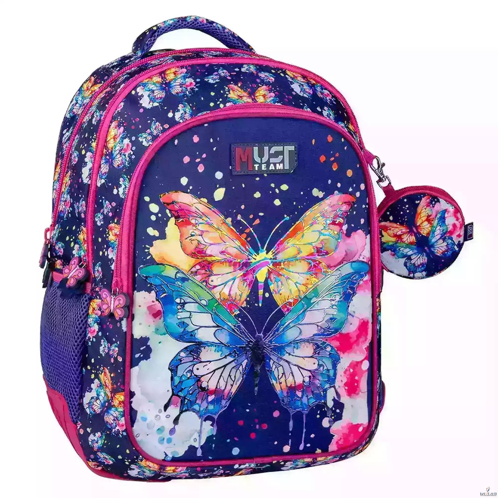 Sac a Dos Must PAPILLON Violet 43 cm