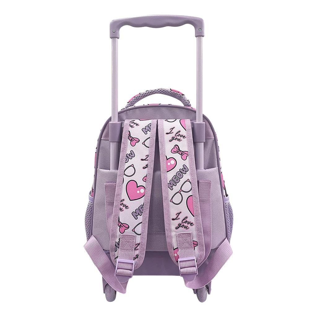 Cartable a roulettes Creche MUST TMeow With Glasses 31 cm – Image 2