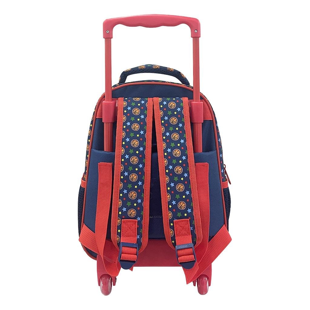 Cartable a roulettes Creche MUST Tiger Basketball 31 cm – Image 2