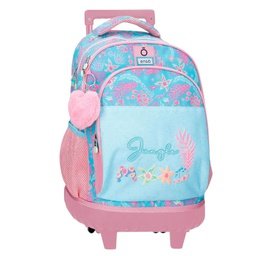 Cartable a roulettes ENSO Jungle Mood 44 cm