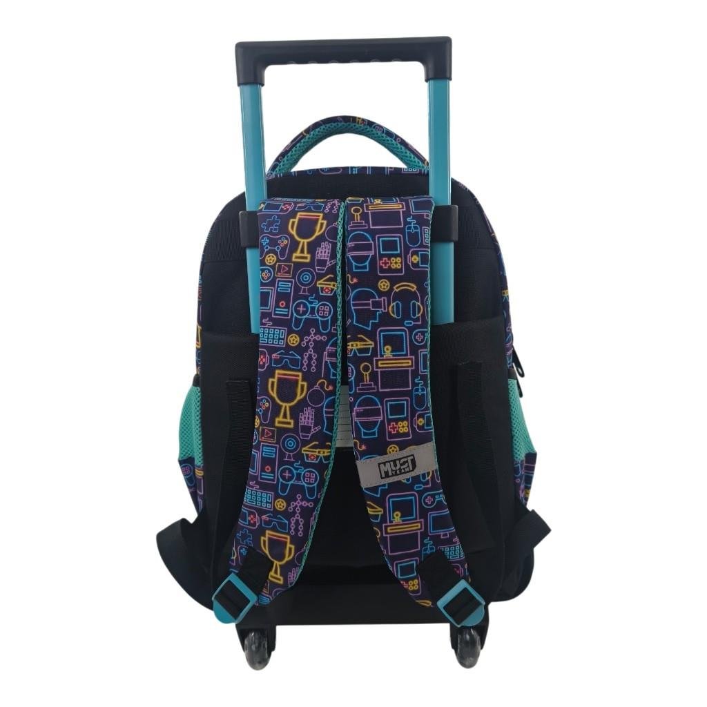 Cartable a roulettes MUST ANIME PLAYER  44 cm – Image 2