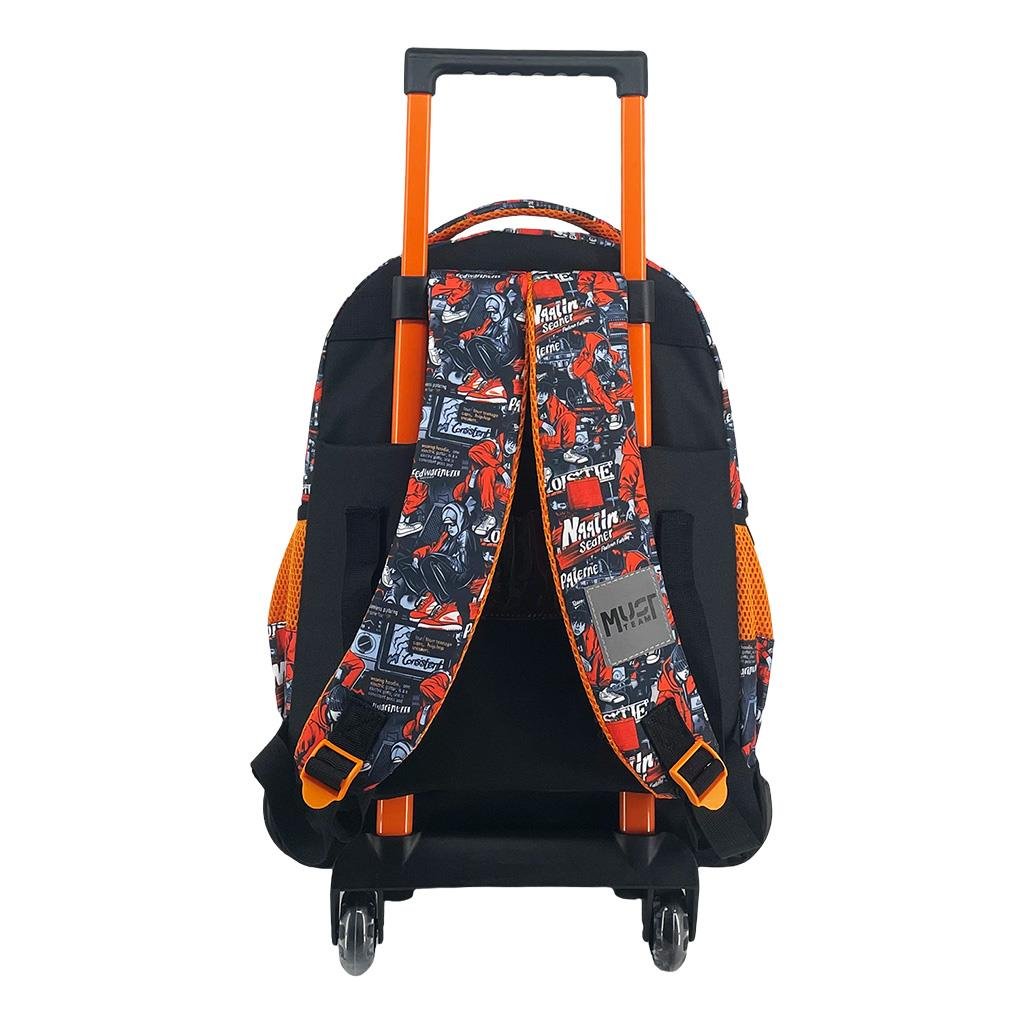 Cartable a roulettes MUST HHIPOP HOP  44 cm – Image 2