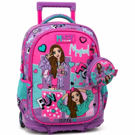 Cartable a roulettes MUST MAGICAL FUN  44 cm