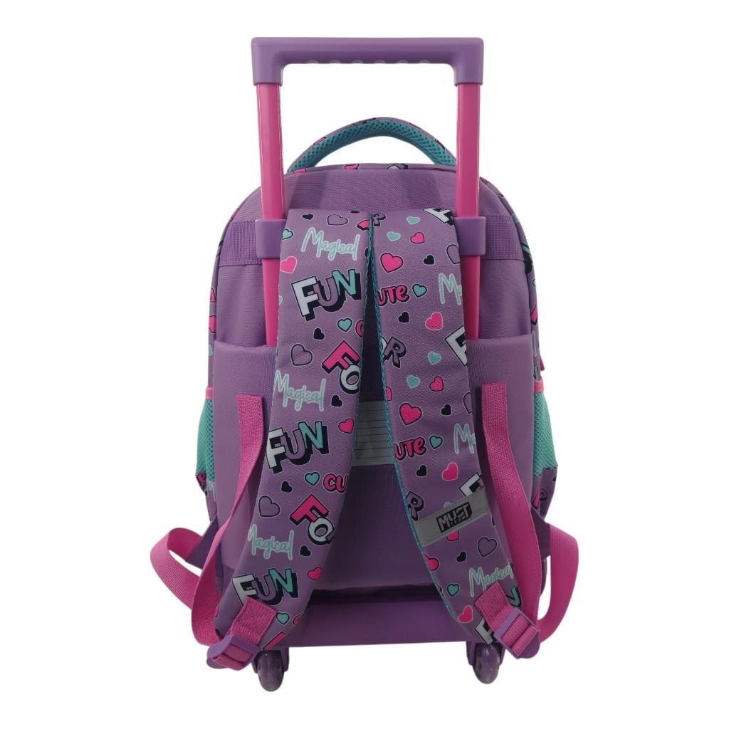 Cartable a roulettes MUST MAGICAL FUN  44 cm – Image 2