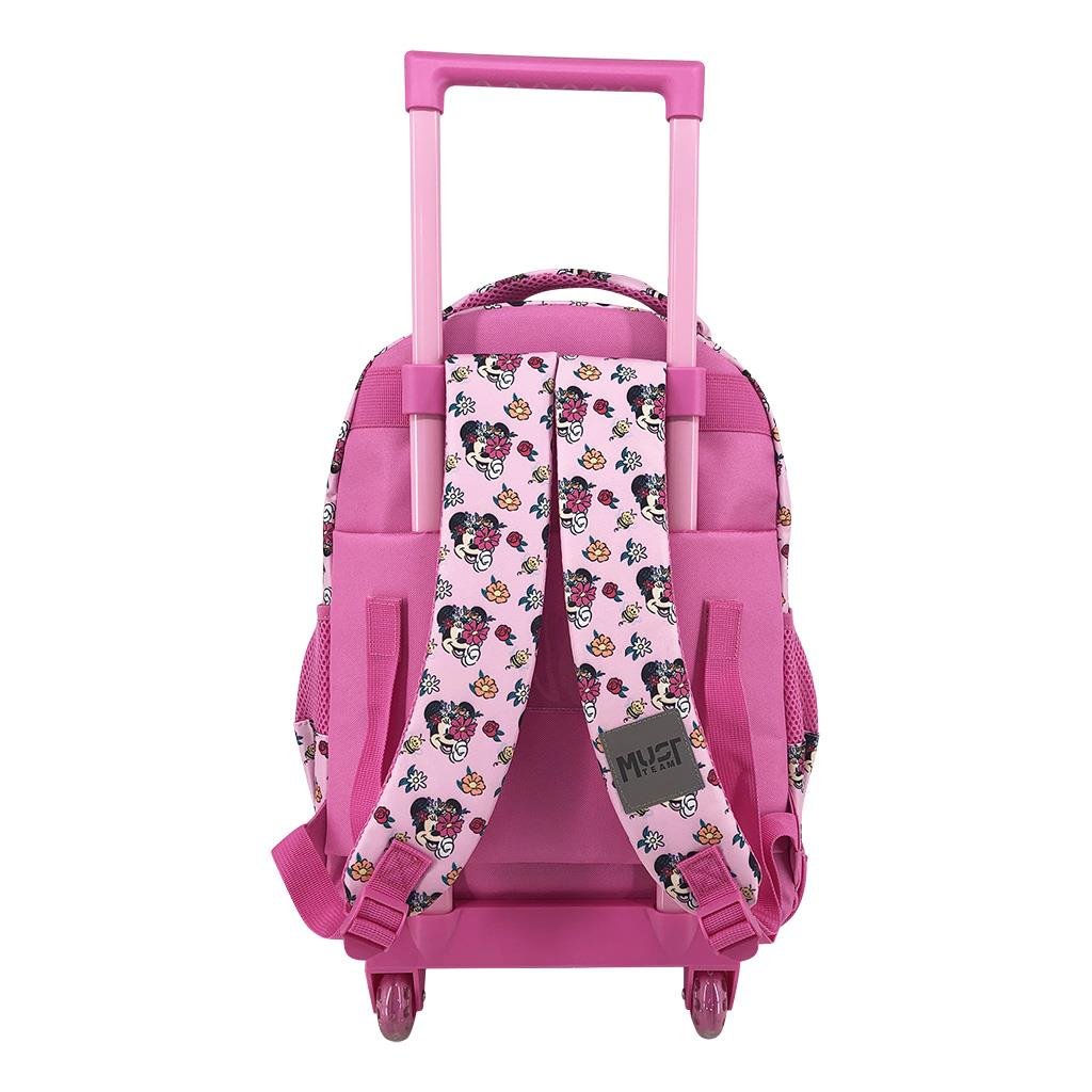 Cartable a roulettes MUST Minnie Mouse Flowers 44 cm – Image 2