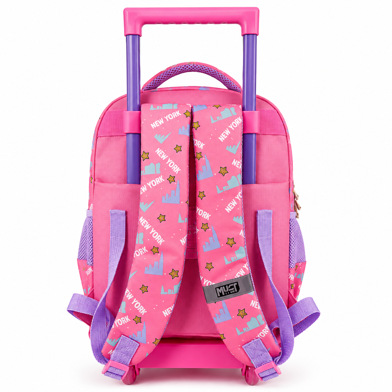 Cartable a roulettes MUST NEW YORK 44 cm – Image 2