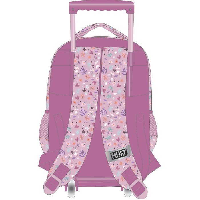 Cartable a roulettes MUST Papillons 44 cm – Image 2