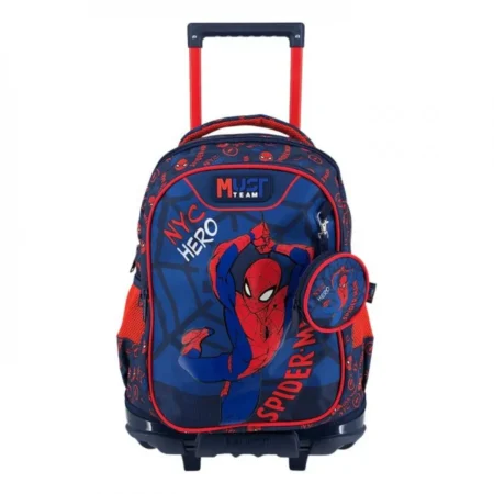 Cartable a roulettes MUST SPIDERMAN NYC 44 cm