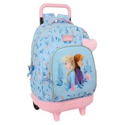 Cartable a roulettes SAFTA Frozen Ice Magic Bleu 45cm