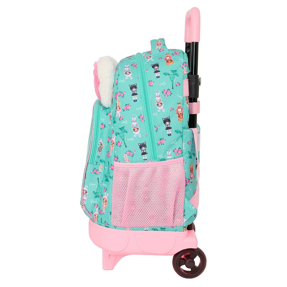 Cartable a roulettes SAFTA NANANA "BUNNY" 45cm – Image 2