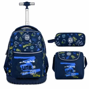 Cartable a roulettes SUPERPACK URBAN 3pcs