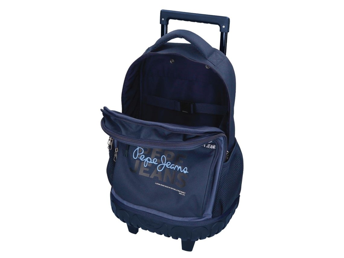 Cartable a roulettes pepe jeans Seldon 44 cm – Image 4