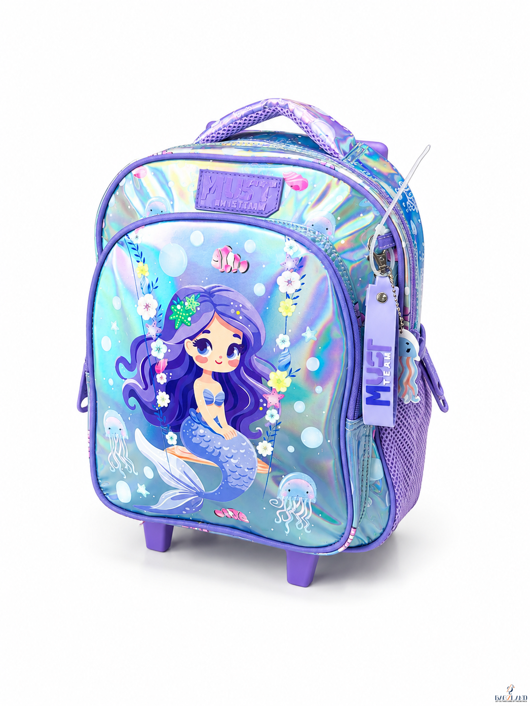 Cartable a roulettes Creche MUST Mermaid Two 31 cm – Image 3