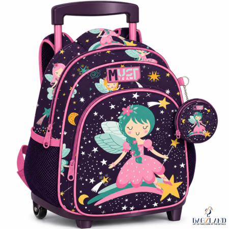 Cartable a roulettes Creche MUST Fairy 31 cm