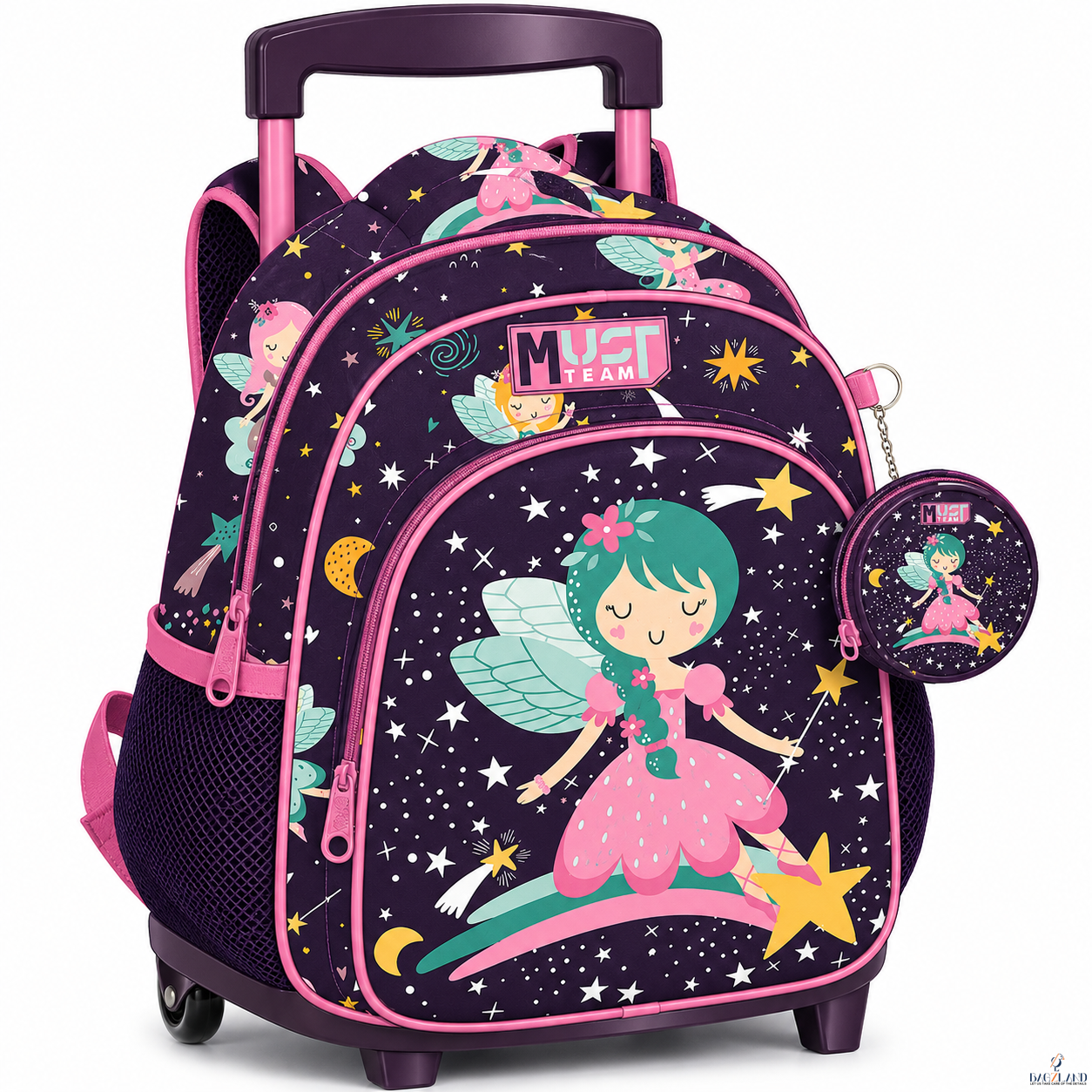 Cartable a roulettes Creche MUST Fairy 31 cm