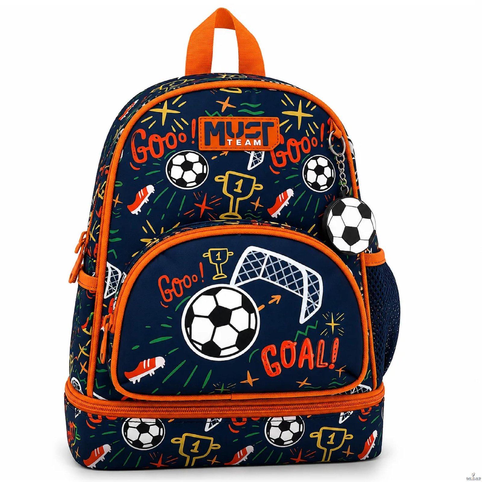 Sac a dos creche Must Football AVEC GOUTER 36 cm