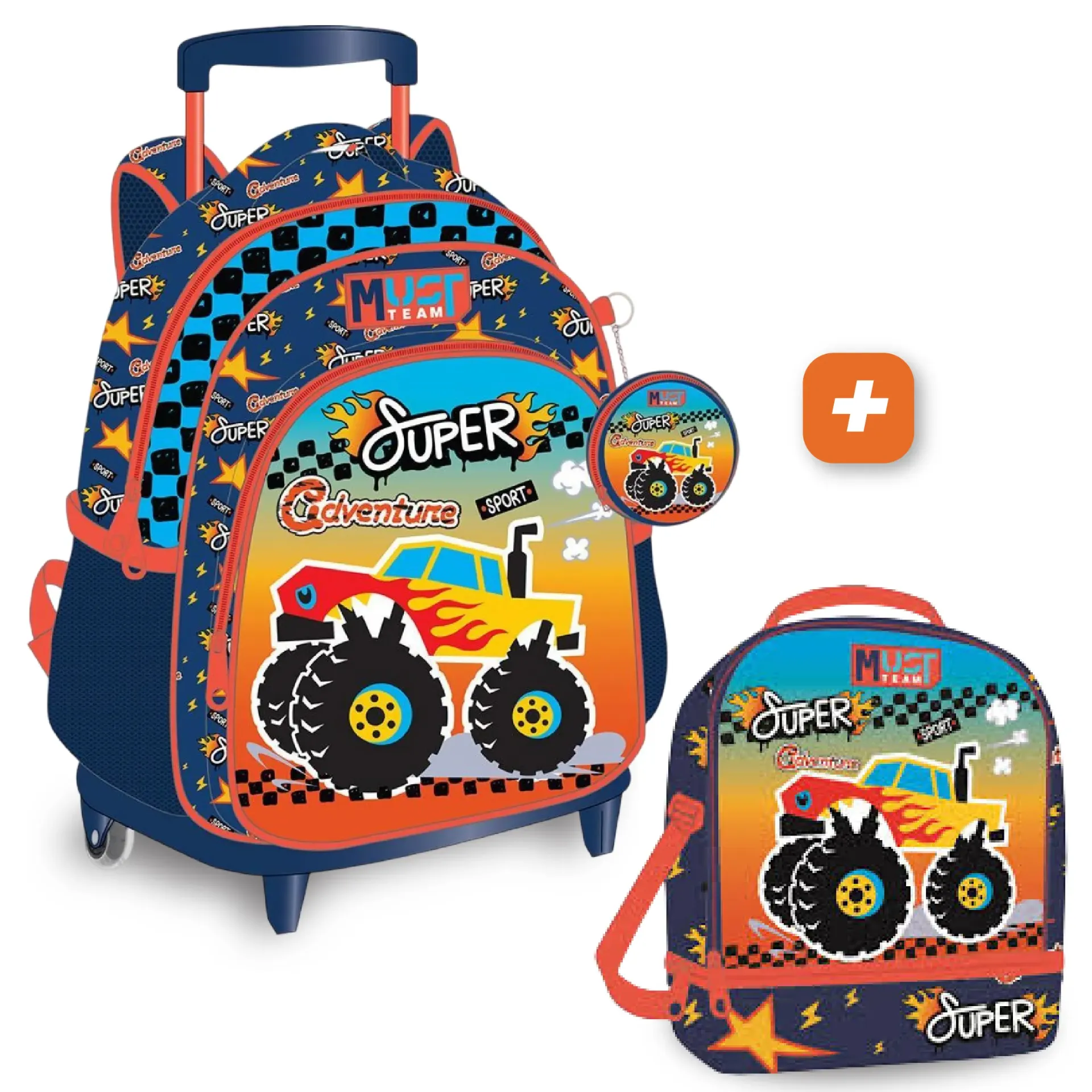 PACK 2 PIECES MUST Monster Car  31 cm