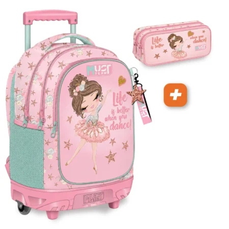 PACK 2 pieces MUST LIFE IS BETTER 44 cm