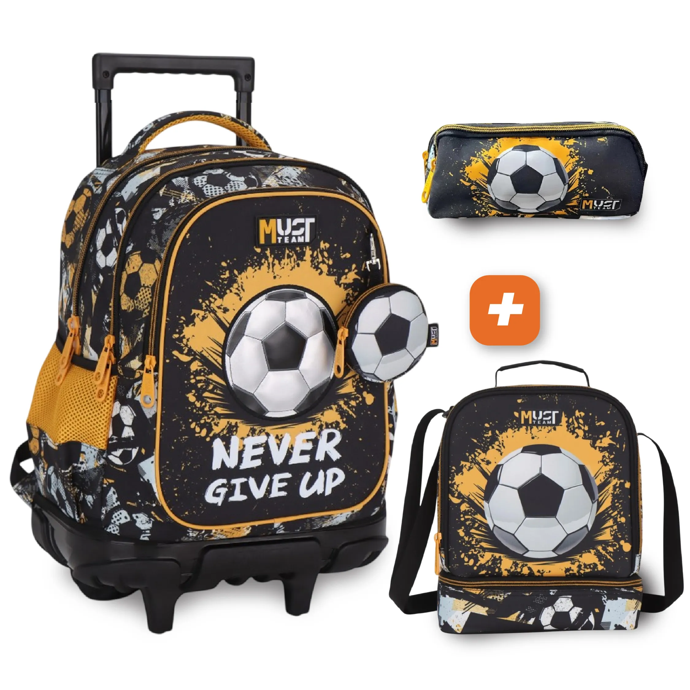 PACK 3 Pieces MUST NEVER GIVE UP 44 cm – Image 2