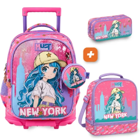 PACK 3 Pieces MUST NEW YORK 44 cm