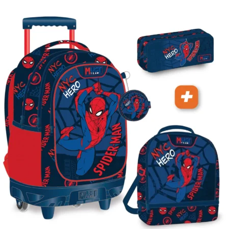 PACK 3 Pieces MUST SPIDERMAN NYC 44 cm