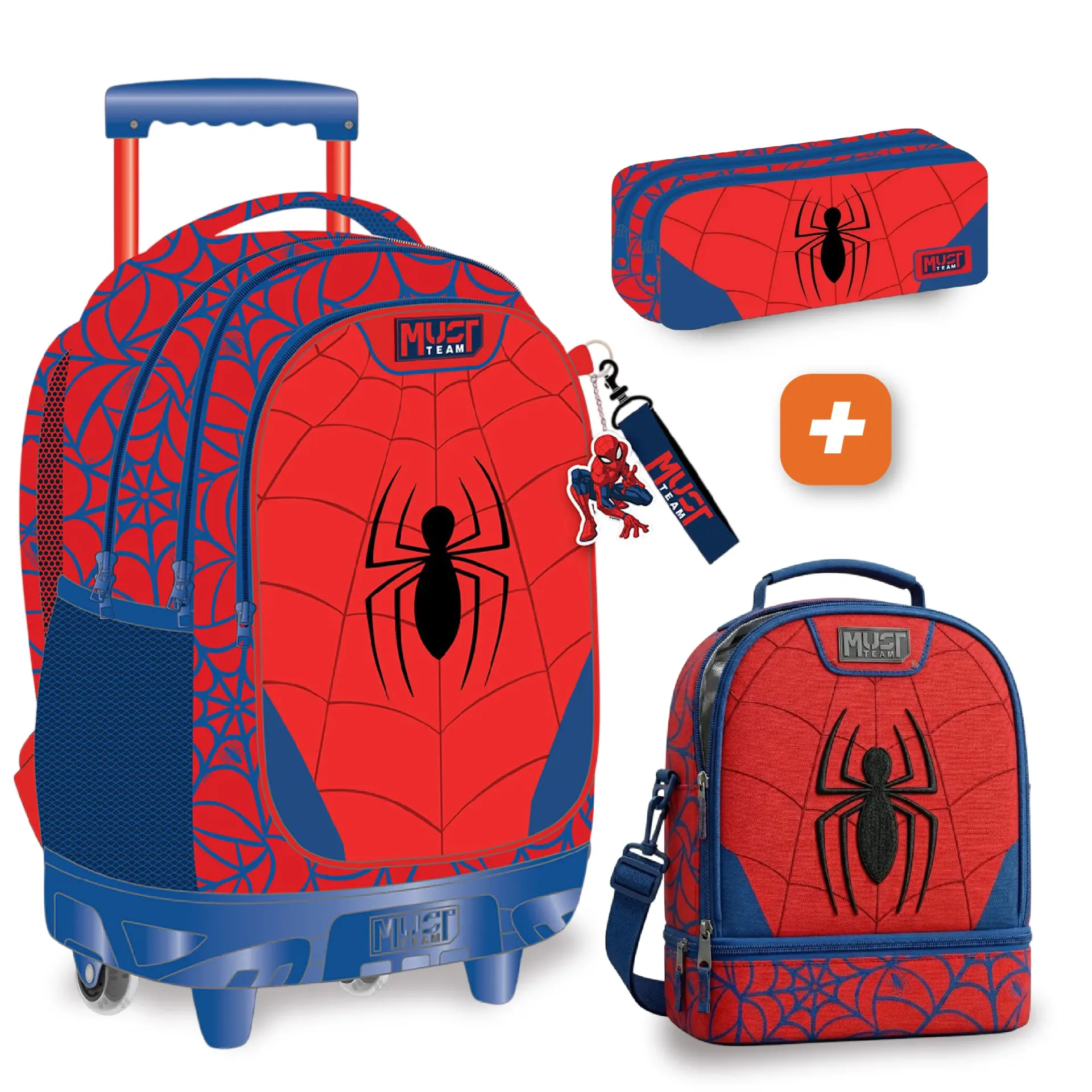 PACK 3 Pieces MUST SPIDERMAN RED ICON 44 cm
