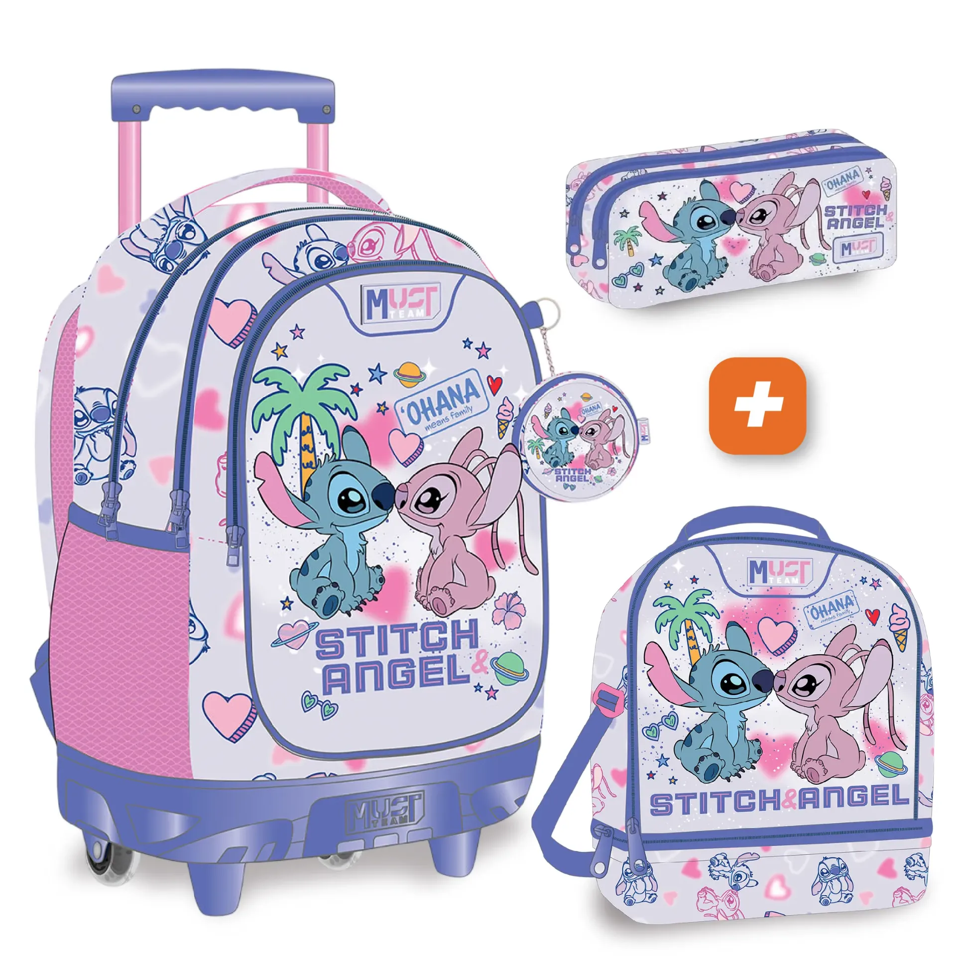 PACK 3 Pieces MUST Stitch Angel 44 cm