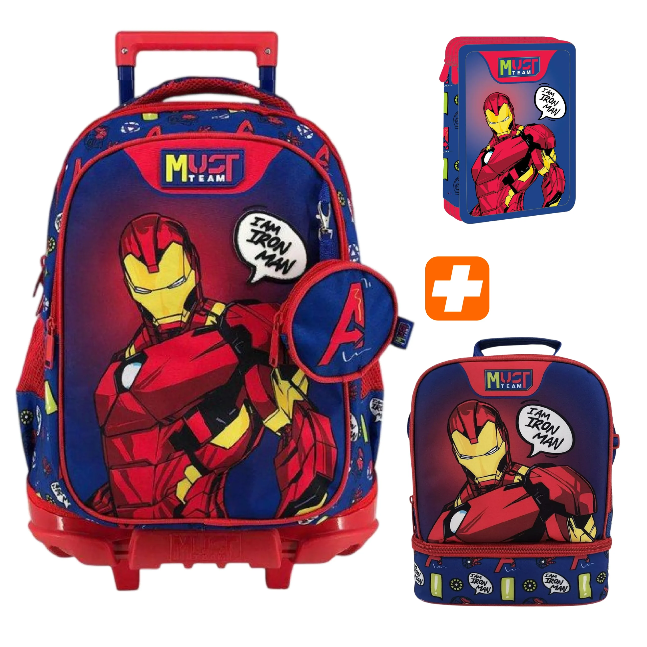 PACK 3 pieces IRON MAN AVENGERS  44 cm – Image 2