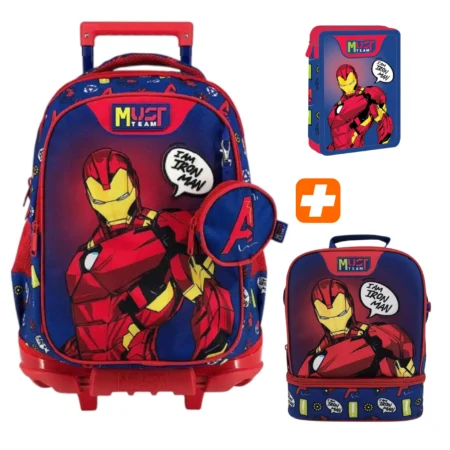 PACK 3 pieces IRON MAN AVENGERS  44 cm