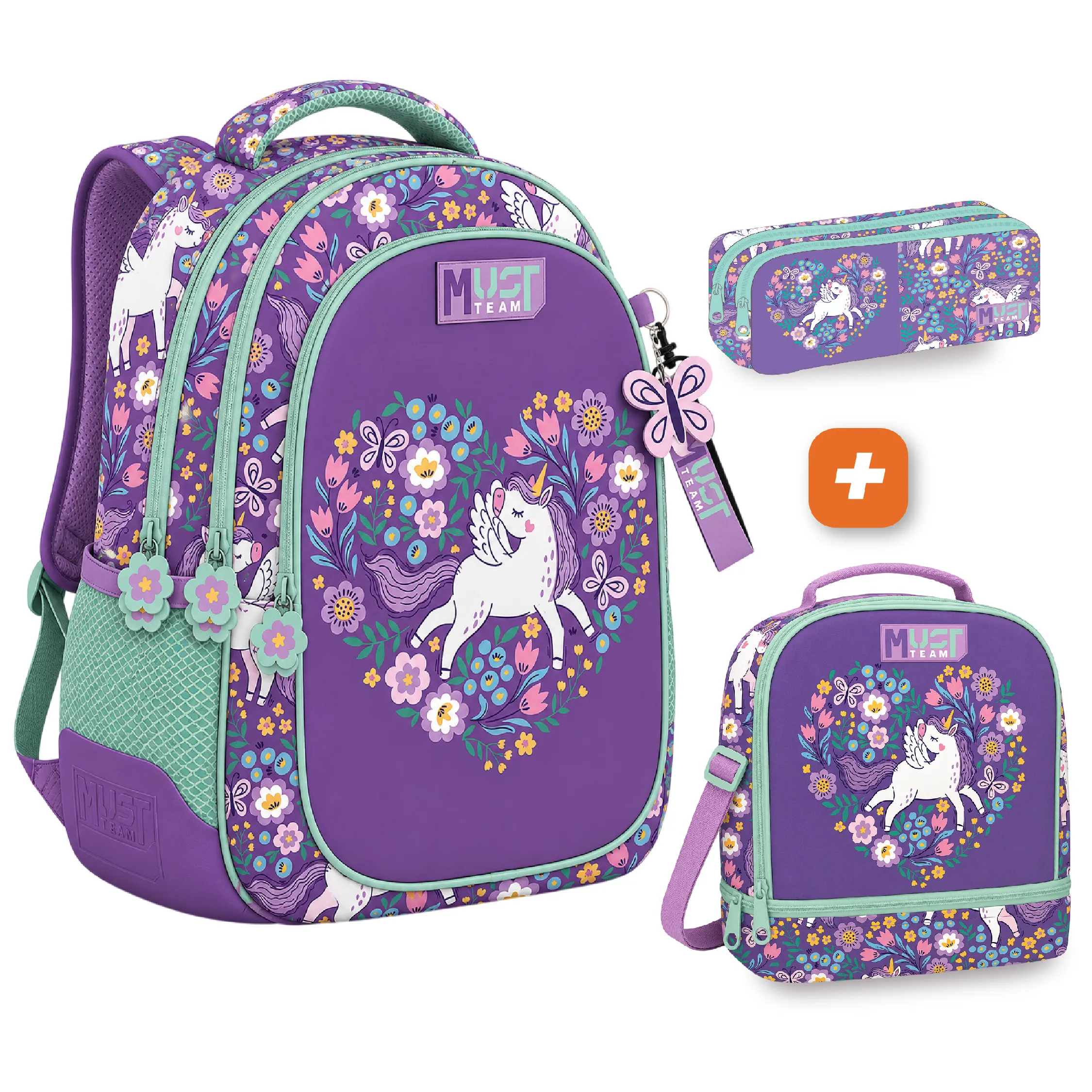 PACK SAC A DOS 3 pieces believe in magic 43 cm – Image 2