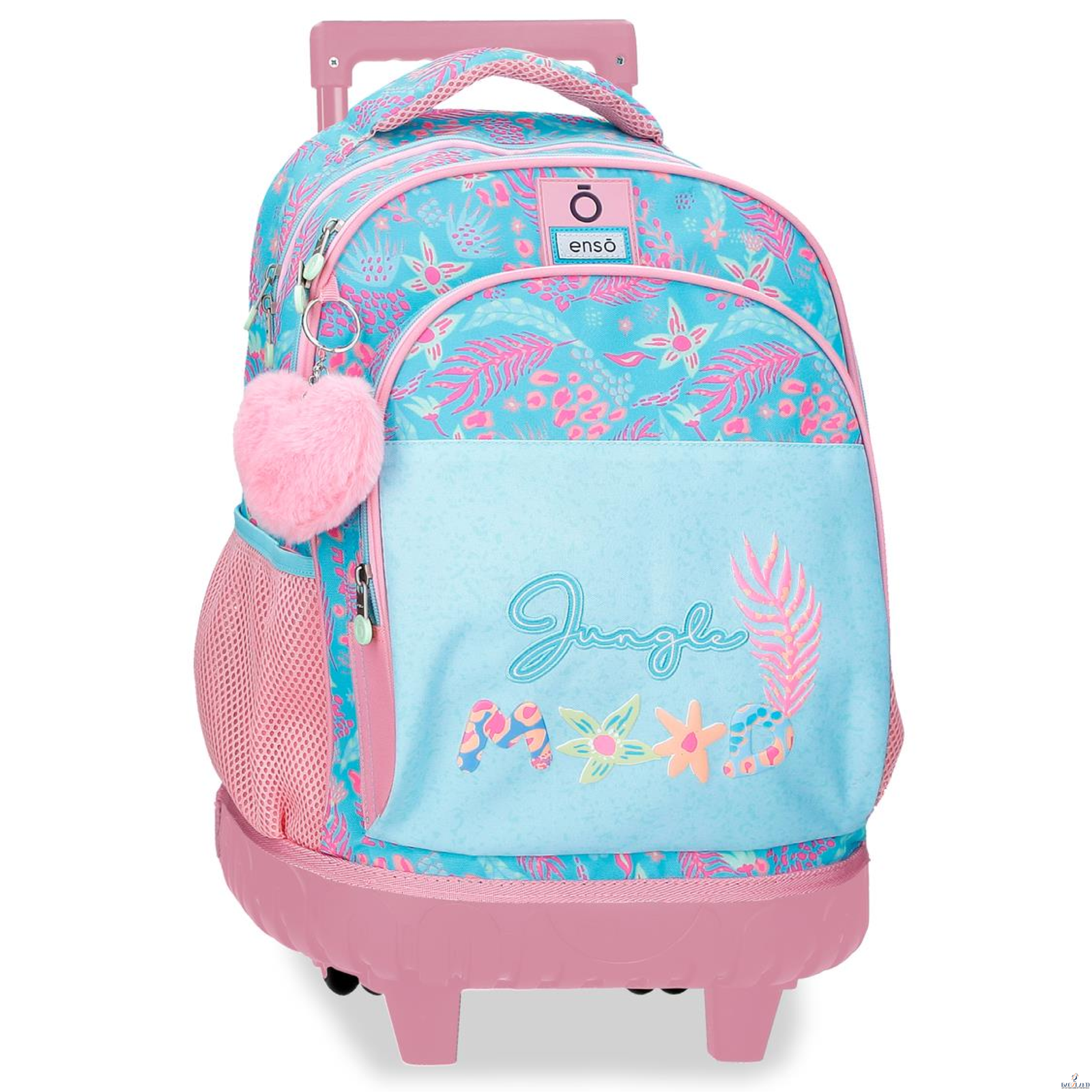 Cartable a roulettes ENSO Jungle Mood 44 cm