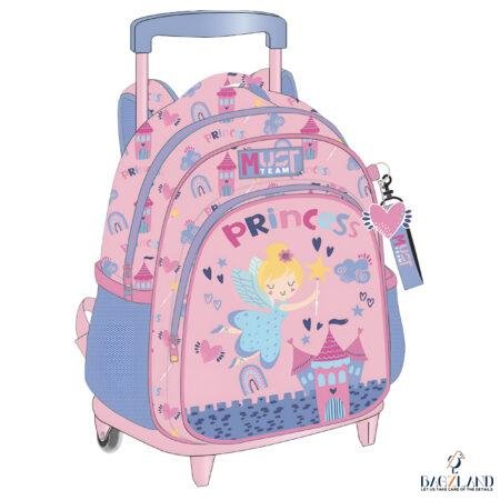Cartable a roulettes Creche MUST Princess 31 cm