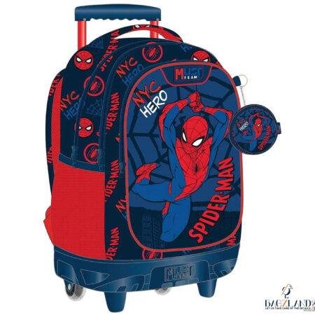 Cartable a roulettes MUST SPIDERMAN NYC 44 cm