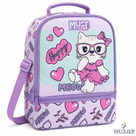Sac à repas MUST Meow With Glasses isothermique