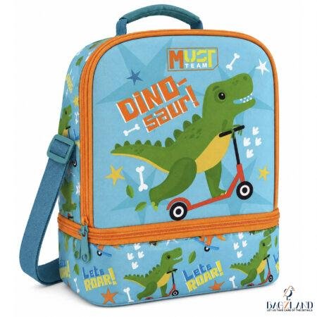 Sac à repas MUST Dinosaur In Scooter isothermique