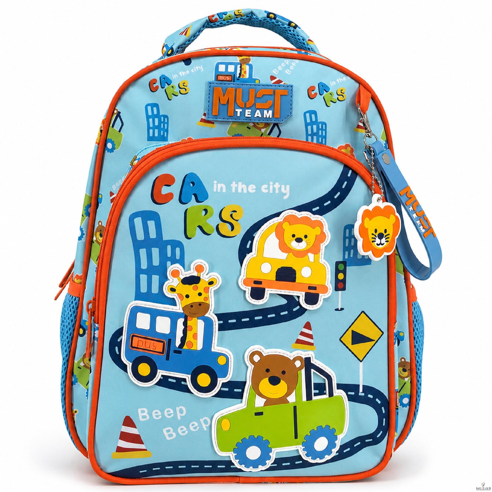 Sac a dos creche MUST City Cars 31 cm