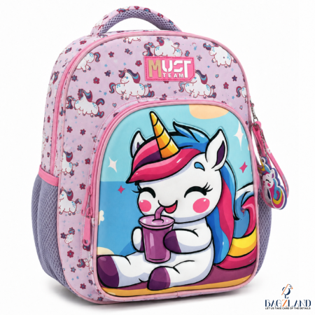 Sac a dos creche MUST 3D Cute Unicorn 31 cm