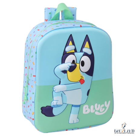 Sac à dos creche 3D BLUEY  27 cm
