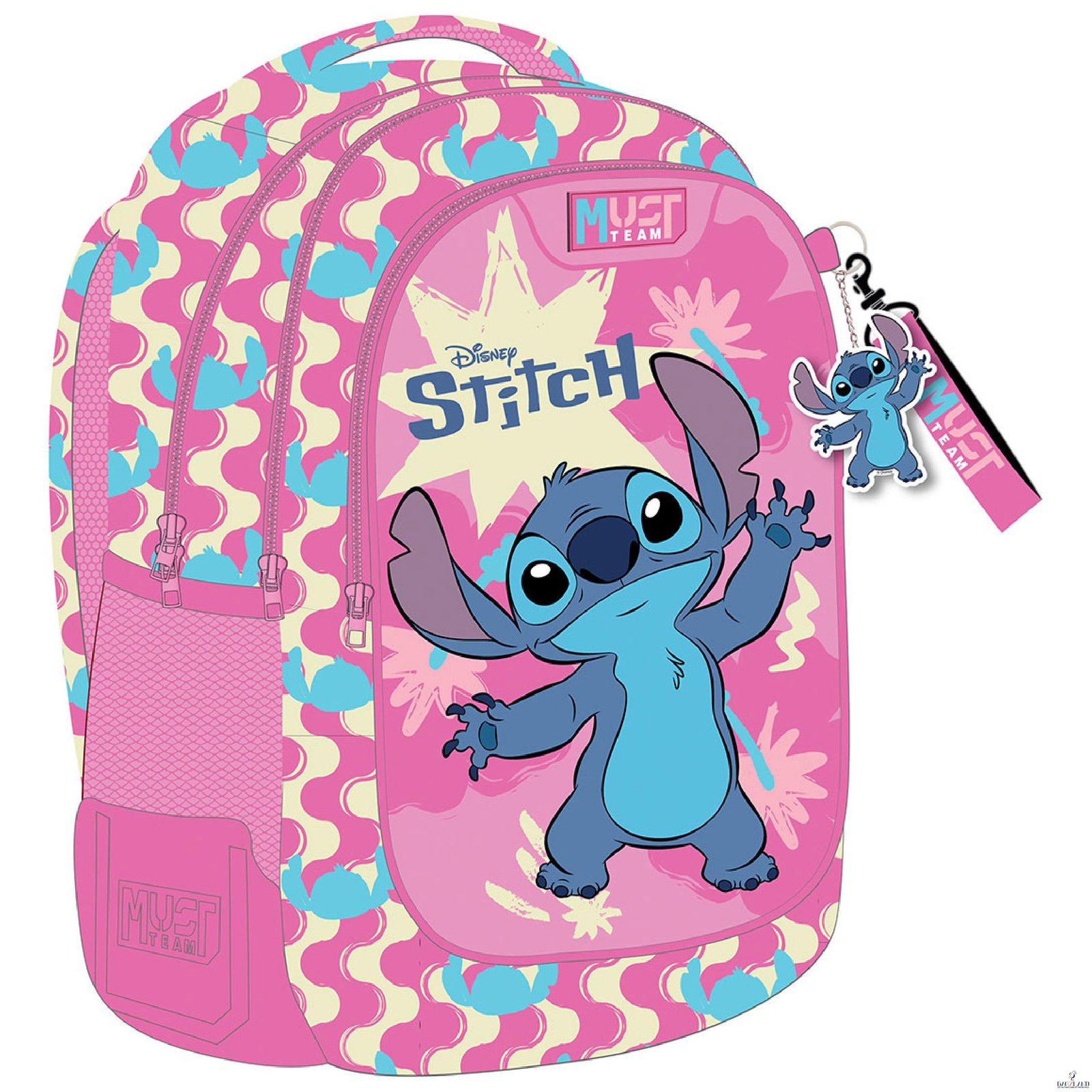 Sac a Dos Must Stitch Pink 43 cm