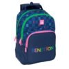 Sac a Dos SAFTA Benetton "Damero" 42 cm