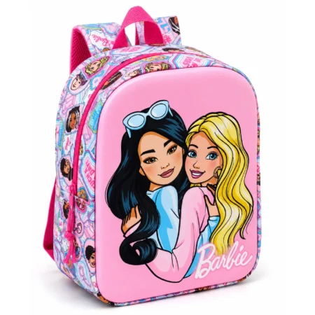 Sac à dos creche 3D BARBIE friends 27 cm