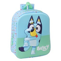 Sac à dos creche 3D BLUEY  27 cm