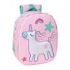Sac à dos creche 3D Frost Unicornio rosa 33 cm