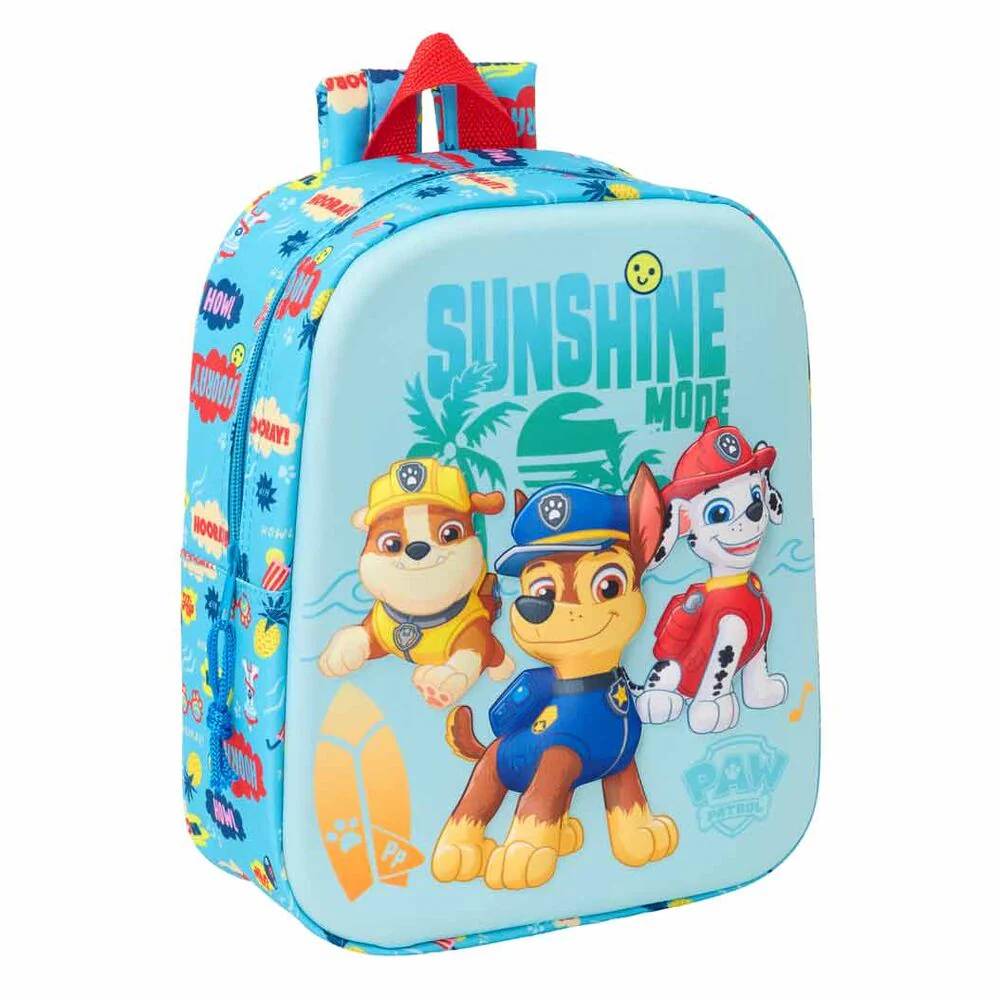 Sac à dos creche 3D PAW PATROL sunshine 27 cm