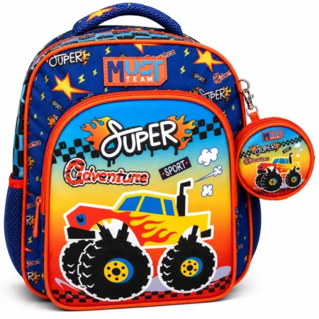 Sac a dos creche MUST Monster Truck 31 cm