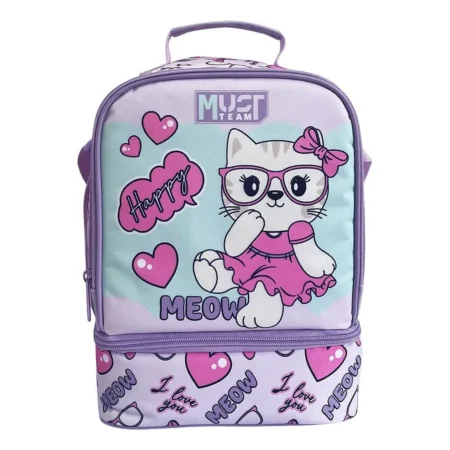 Sac à repas MUST Meow With Glasses isothermique